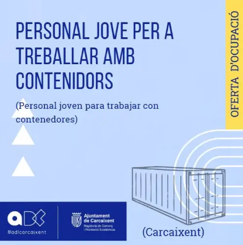 Personal jove per a contenidors ( Ref.036)