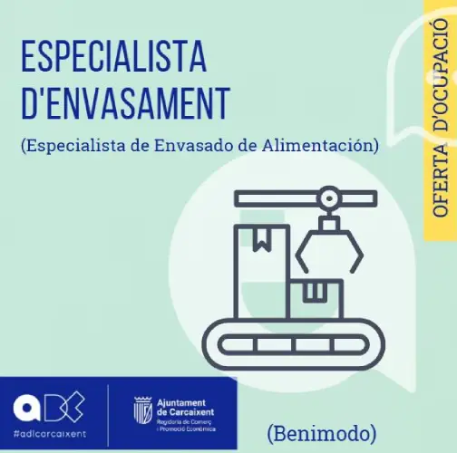Especialista d’envasament (Ref.056)
