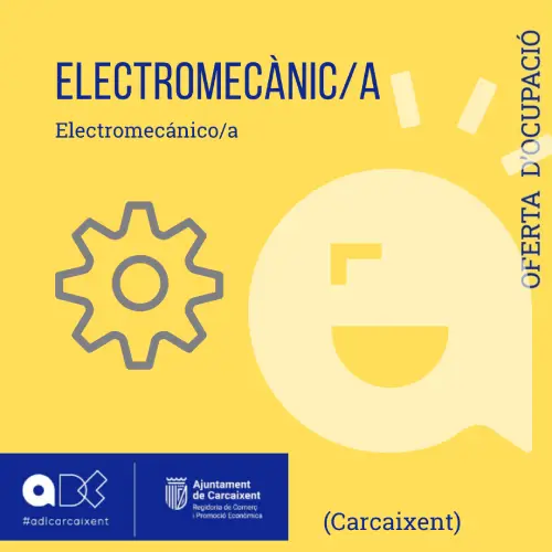 Electromecànic/a Hortofructícola. – Carcaixent (Ref.013)