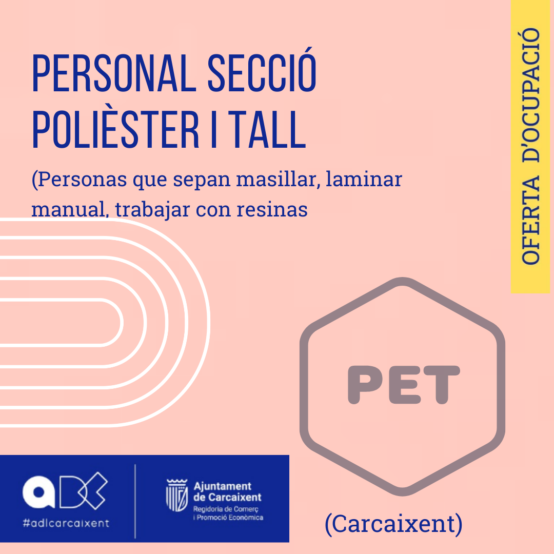 Personal Secció Polièster i Tall (REf.041)