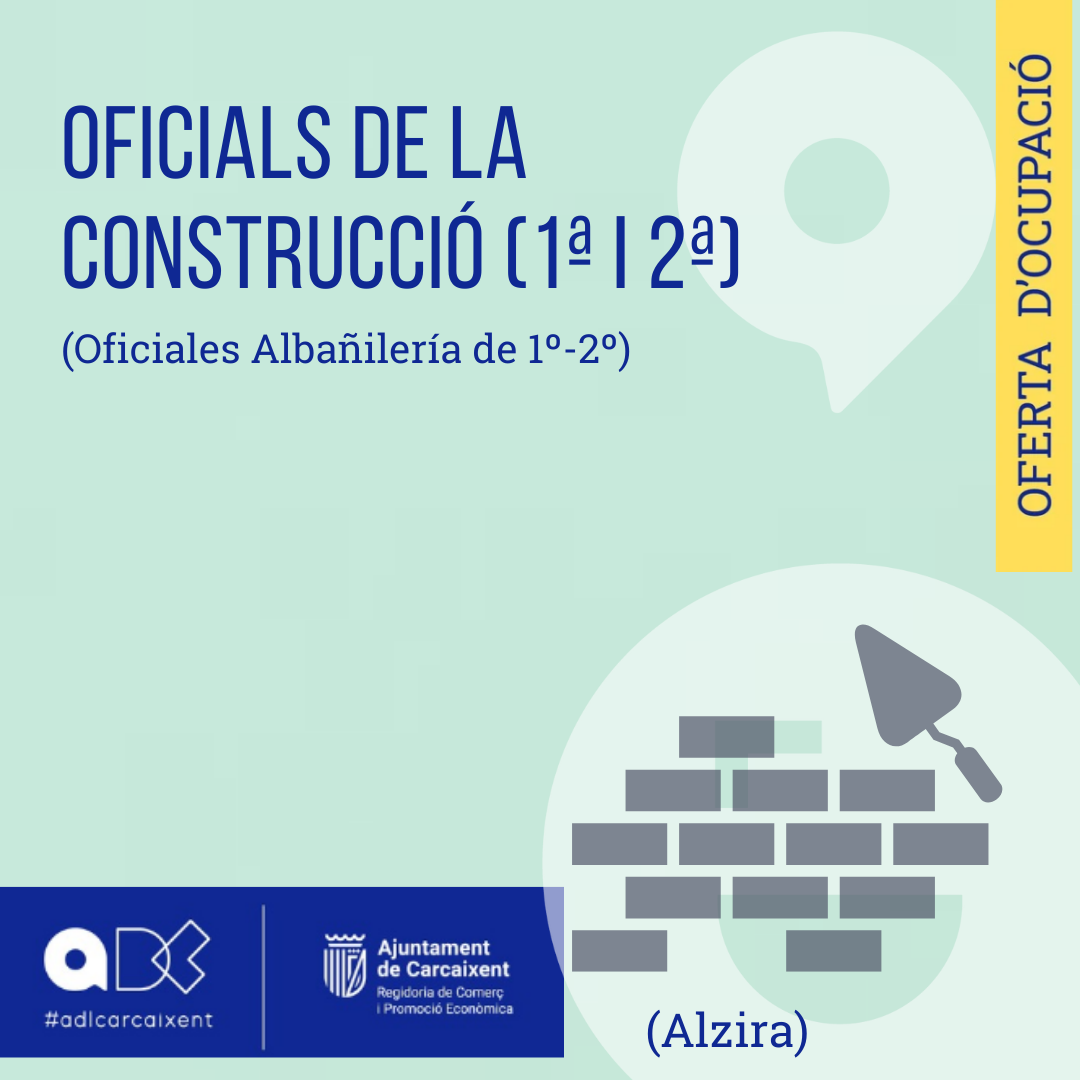 Oficials Construcció 1ª i 2ª (Ref.011)