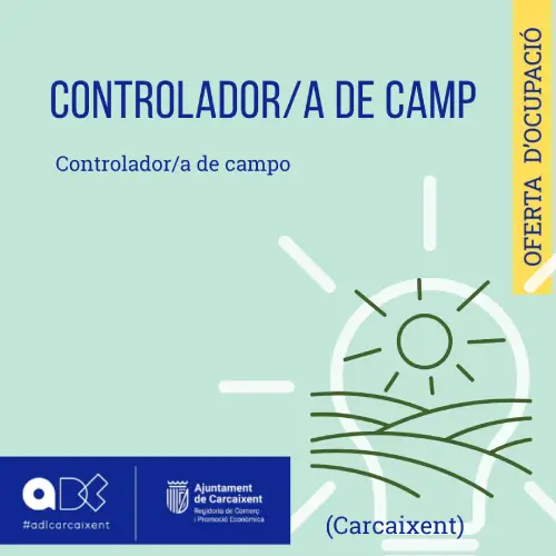 Controlador/a de Camp – Carcaixent (Ref.018)