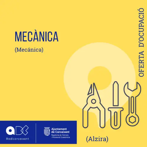 Mecànic/a (Ref.025)