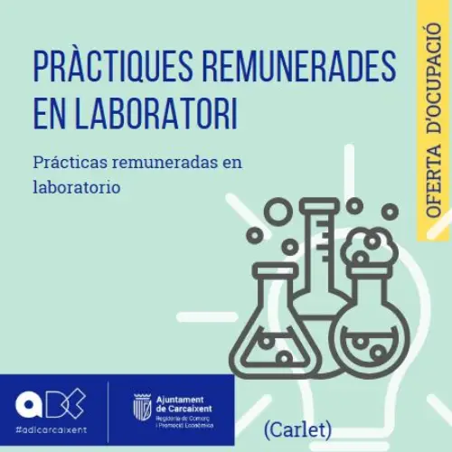 Pràctiques remunerades en laboratori (Carlet) (Ref.079)