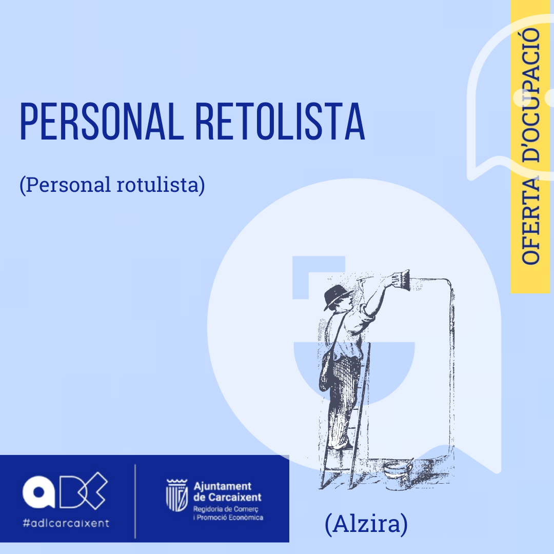 Personal Retolista (Ref.040)