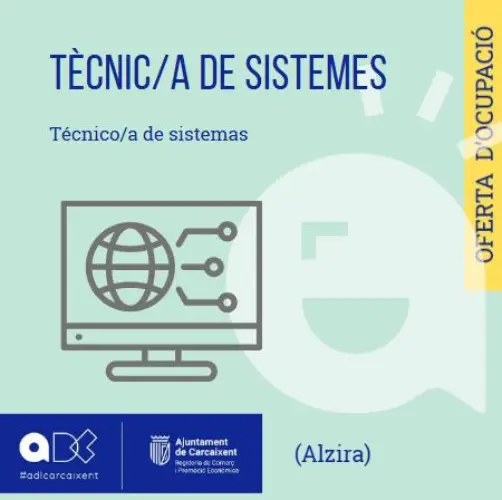 Tècnic/a de Sistemes ( Ref. 071)