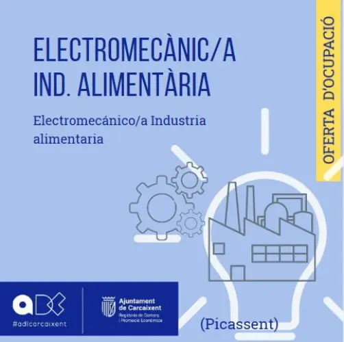 Electromecànic/a (Picassent)(Ref.102)