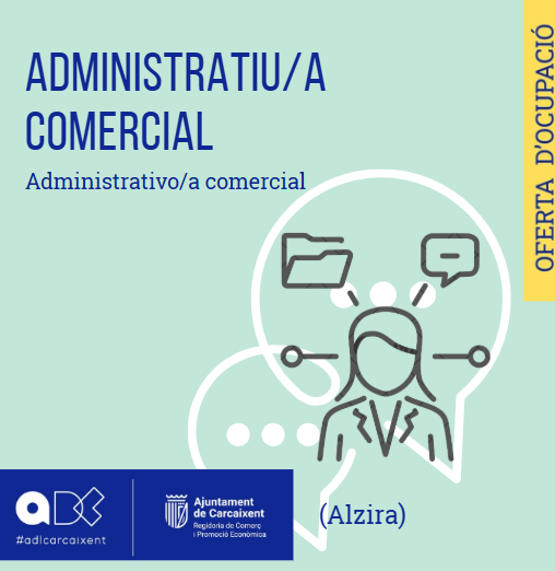 Administratiu/iva Comercial (Alzira)(Ref.122)