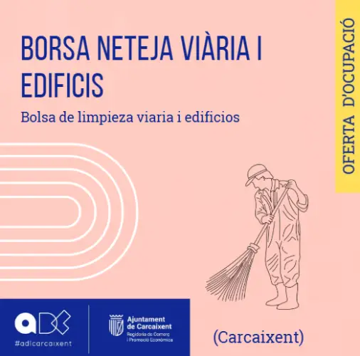 Borsa neteja viària i edificis (Carcaixent)(Ref.123)