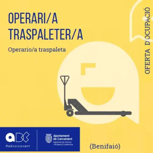 Operari/a Traspaleter/a (Benifaió) (Ref.133)