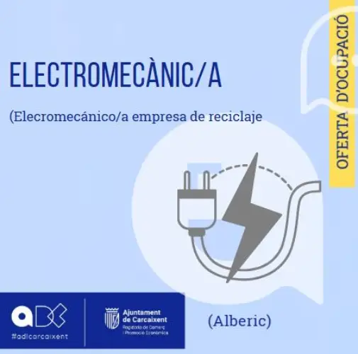Electromecànic/a (Alberic) (Ref.153)