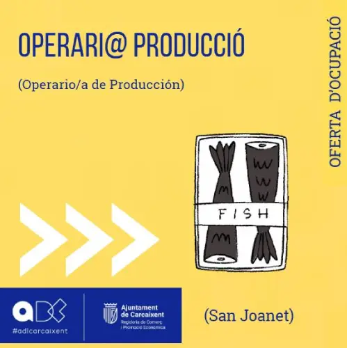 Operari/a de producció (San joanet)) (Ref.160)