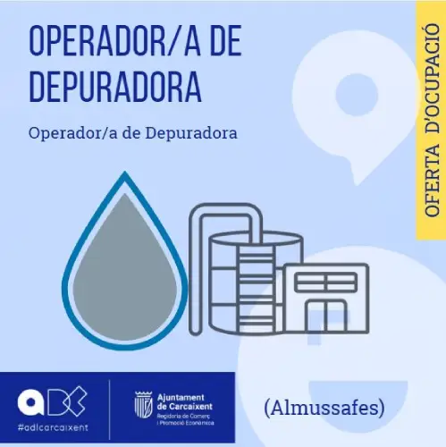 Operador/a de Depuradora (Almussafes) (Ref.206)