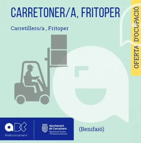 Carretoner/a  , Fritoper (Benifaió) (Ref.216)